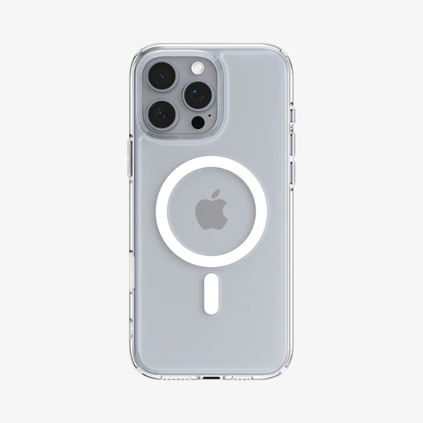 Spigen Coque Ultra Hybrid T MagFit Transparente pour iPhone – Protection & Contrôle Caméra