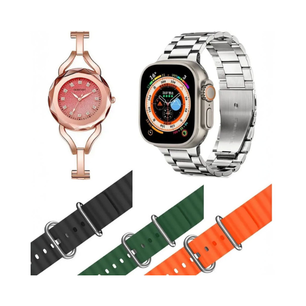 Smartwatch TK600 – Grand écran & suivi intelligent