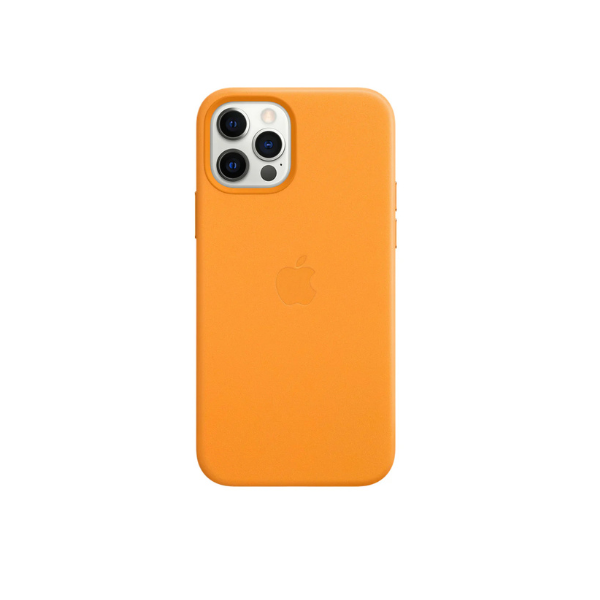 Coque en cuir Apple MagSafe pour iPhone 12 Pro Max