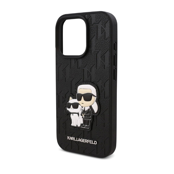 Coque Karl Lagerfeld TPU Monogram — protection chic pour iPhone 16 Pro Max