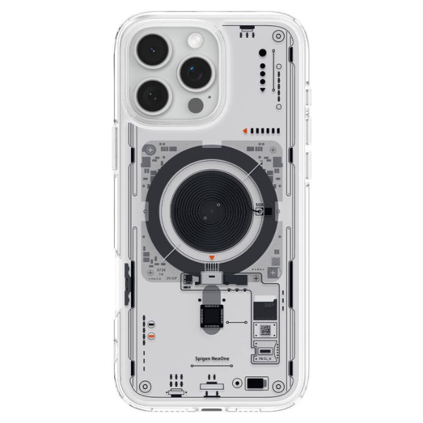 Coque Hybrid Shockproof avec MagSafe pour  Series 16 – Design Transparent Mat