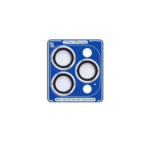 Protection Caméra Lito Pour 13 Pro / Pro Max– Verre Saphir - Silver