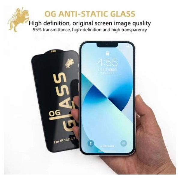 Film Verre Trempé 9H OPPO  A55– Anti-Choc, Anti-Statique & Haute Transparence