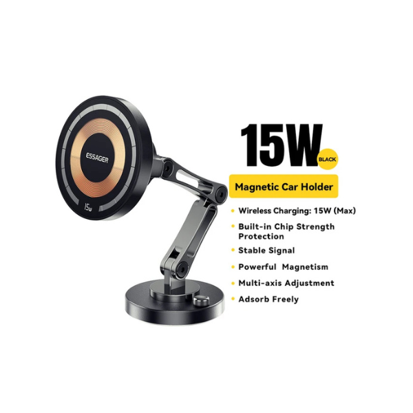 Support de Chargement Sans-Fil Magnétique « KSD-W02 » – Station 3 en 1 MagSafe – Jusqu’à 15 W