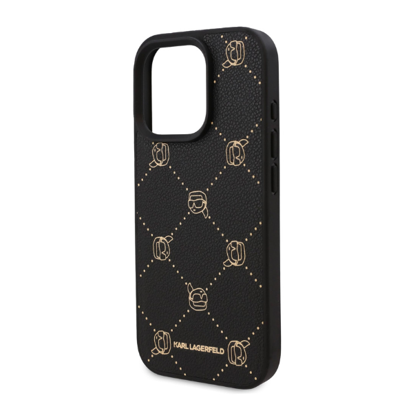 Coque Karl Lagerfeld « Karl Heads » pour iPhone 16 Pro – Profil fin, protection choc & design iconique