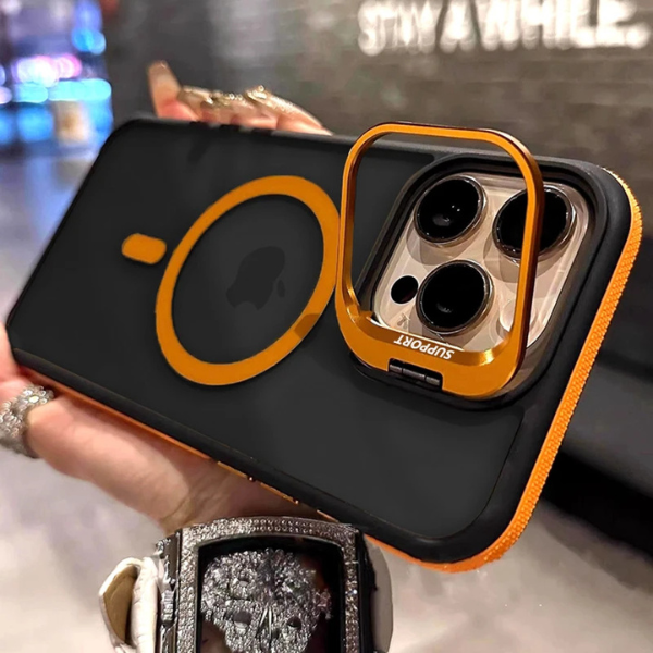 Coque Magnétique Hybrid Shield pour Iphone – Protection camera  & Compatible MagSafe