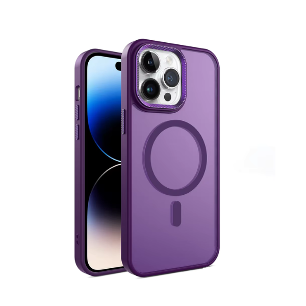 Coque magnétique Matte Pour iPhone – Protection élégante