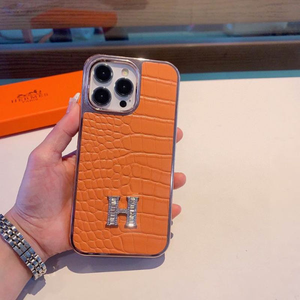 Coque Hermes Pour iPhone Style iconique, élégance affirmée
