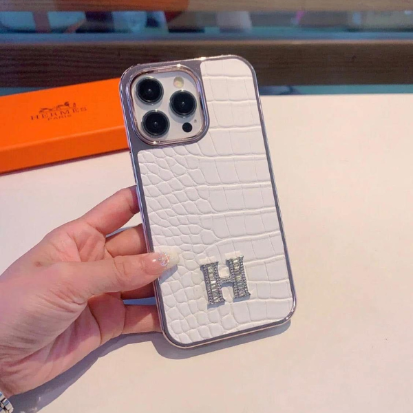 Coque Hermes Pour iPhone Style iconique, élégance affirmée