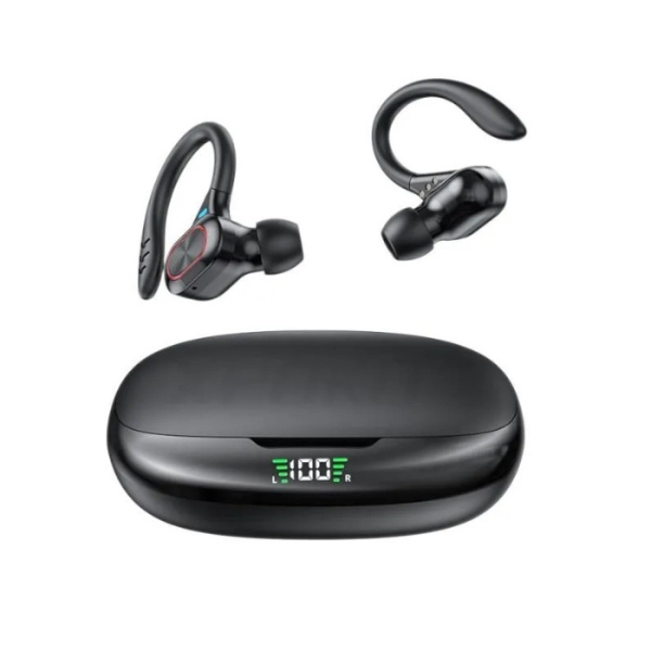 Écouteurs Sans-Fil TWS Hi80 – Bluetooth, Son Clair & Autonomie Longue Durée -Noir