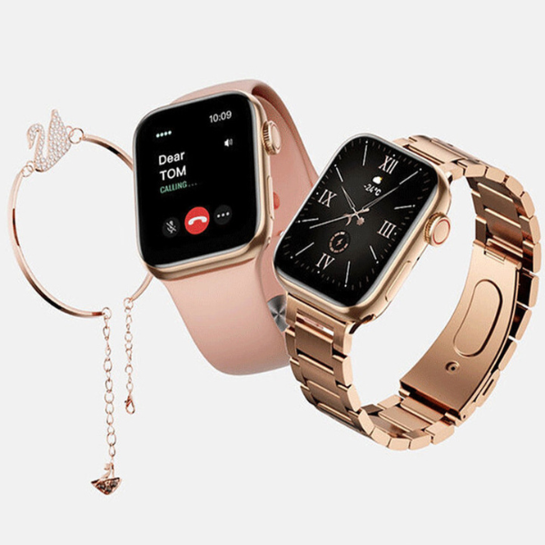 Montre Connectée Haino Teko G9 Mini Rose Gold – Élégance & Fonctionnalités Connectées