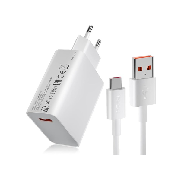 Chargeur Ultra‑Rapide 33W – Recharge Turbo pour Smartphones et Tablettes