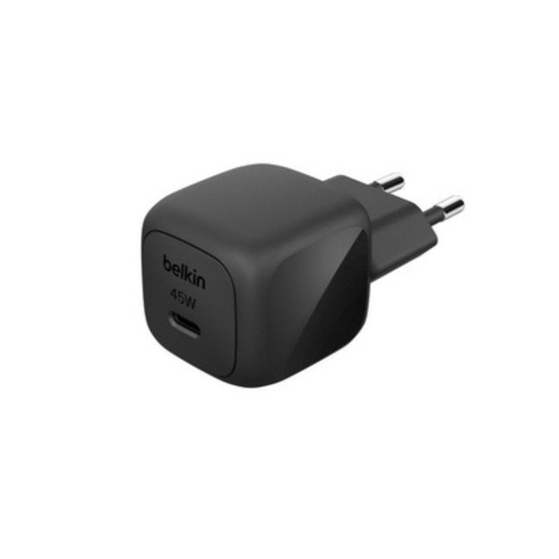 Chargeur Belkin USB-C compact 45W  BoostCharge charge rapide & sécurité - Noir