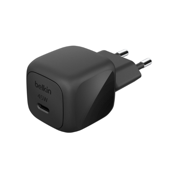 Chargeur USB-C compact 45 W Belkin BoostCharge – charge rapide & sécurité