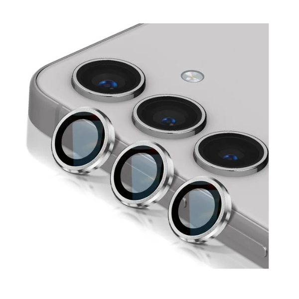 Protection Caméra Lito Pour S24 Plus  – Verre Saphir - Silver