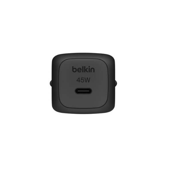 Chargeur USB-C compact 45 W Belkin BoostCharge – charge rapide & sécurité