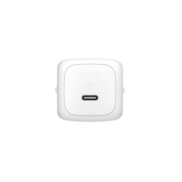 Chargeur USB-C compact 45 W Belkin BoostCharge – charge rapide & sécurité