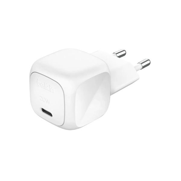 Chargeur Belkin USB-C compact 45W  BoostCharge – charge rapide & sécurité