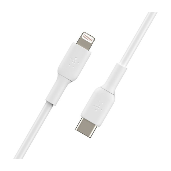 Câble Belkin BoostCharge USB-C vers Lightning 1 m – Charge rapide MFi