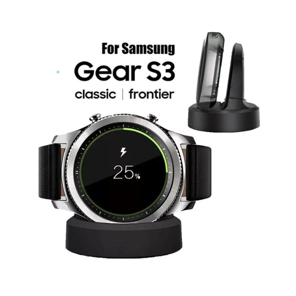 Chargeur magnétique USB pour Samsung Gear  S3 — station de recharge compacte