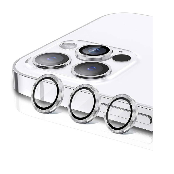 Protection Caméra Lito Pour 16 Pro / Pro Max– Verre Saphir - Silver