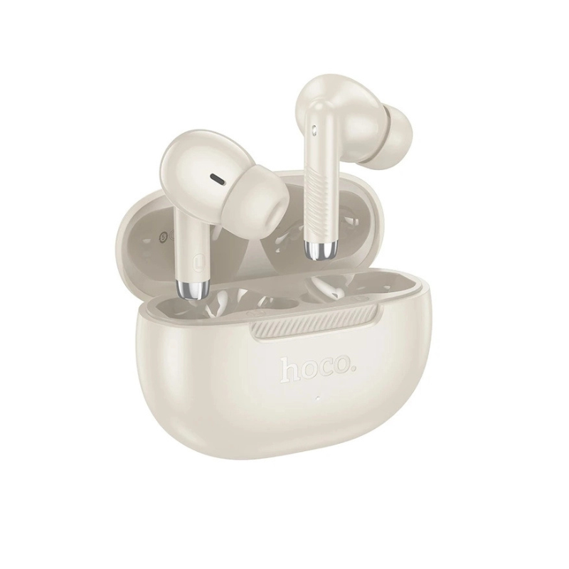 Écouteurs True Wireless  Hoco EQ24  Bluetooth 5.4,Confort et Autonomie7 h - Or de monet