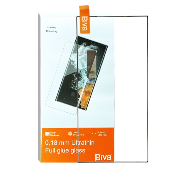 Protecteur d’écran en verre trempé Full Glue pour Samsung Galaxy S25 Ultra