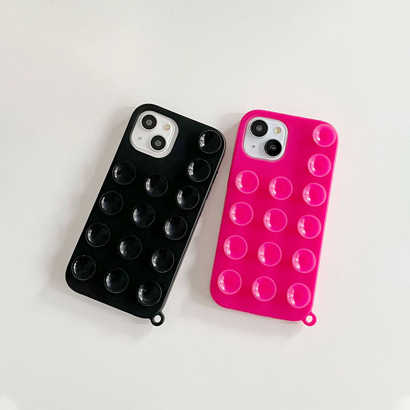 Coque à ventouse multifonctionnelle – Protection antichoc et support mains libres pour iPhone