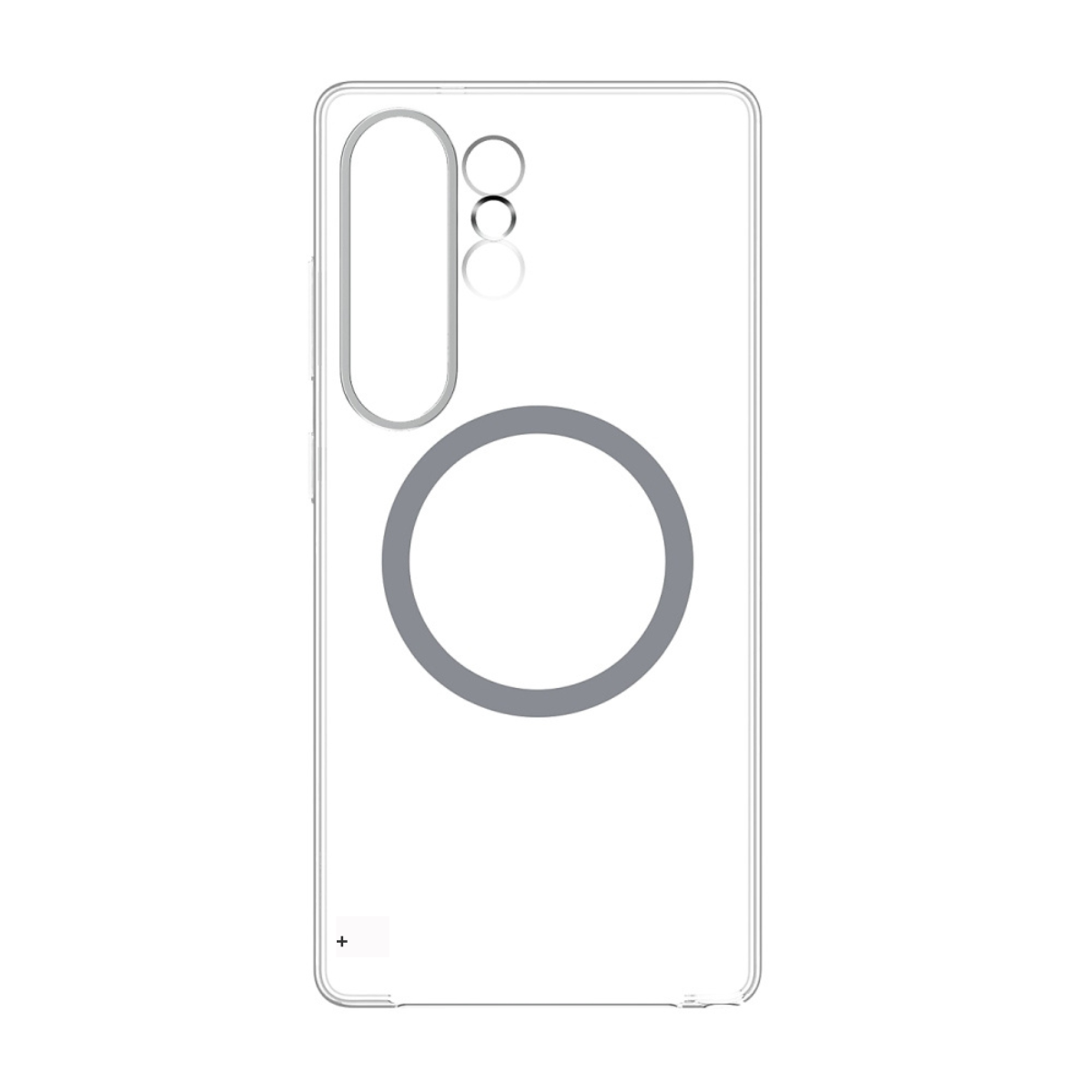 Coque Magnétique Transparente Galaxy S25+ Anti-Jaunissement, Protection Caméra