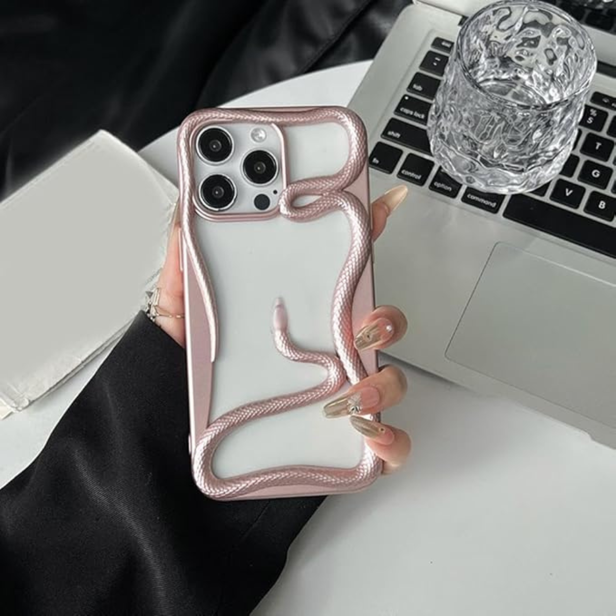 Coque Serpent Premium pour Iphone – Texture Reptile Élegante Et Protection Antichoc