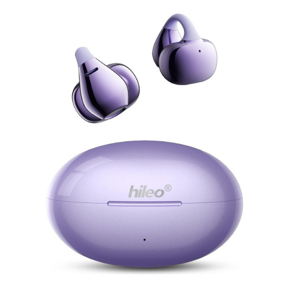 Écouteurs Bluetooth Hileo Hi86 Clip Oreille Sans Fil- Violet
