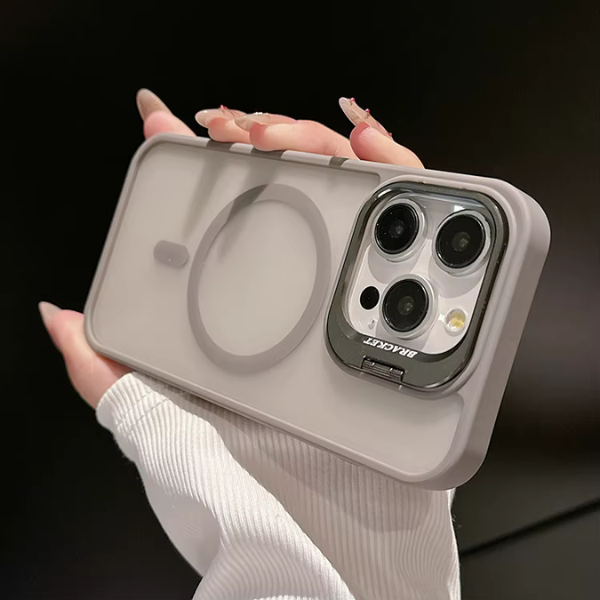 Coque Magnétique Avec Support Pour iPhone – Protection élégante