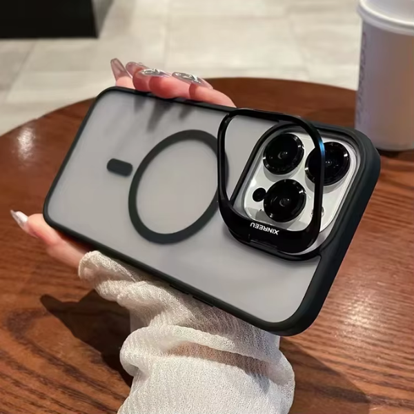Coque Magnétique Avec Support Pour iPhone – Protection élégante