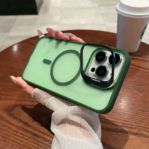 Coque Magnétique Avec Support Pour iPhone – Protection élégante