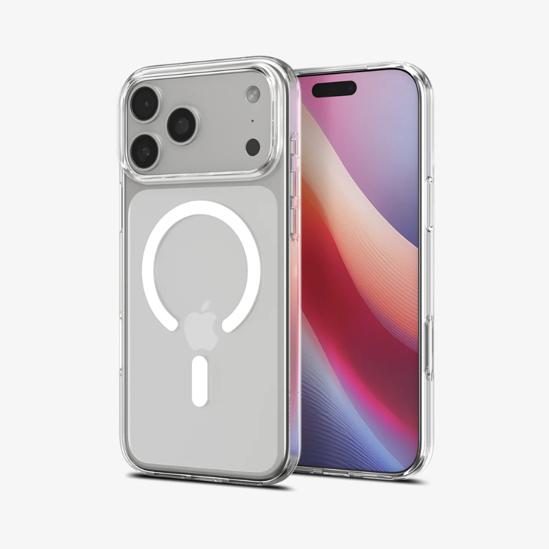 Coque Spigen Crystal Flex MagFit pour iPhone 17 Pro Max — Transparente & Protection élevée