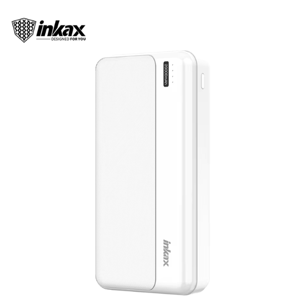 Batterie Externe 20000 mAh – Charge Rapide & Grande Autonomie-blanc