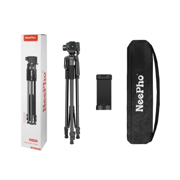 Trépied Neepho NP-8840 — Support photo/vidéo extensible avec télécommande