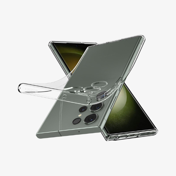 Coque Spigen Liquid Crystal pour Galaxy S23 et S23 Plus Élégance transparente et protection légère
